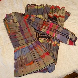 anthropologie midi dress